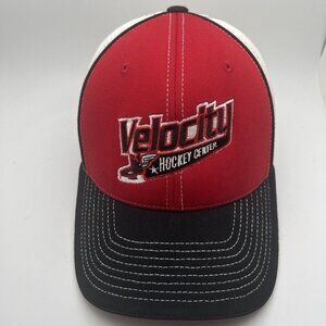 Richardson Flexfit Velocity Hockey Center Baseball Hat Cap Size Small Med GR57